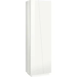 Armadio soggiorno 60x200h cm moderno bianco lucido Candia Gihome®
