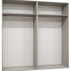 Armadio 200x202 cm 4 ante beige cashmere Valencia