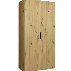 Armadio 100x202 cm 2 ante rovere Valencia