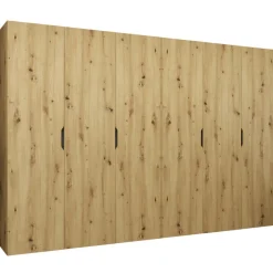 Armadio 300x202 cm 6 ante rovere Valencia