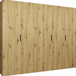 Armadio 250x202 cm 5 ante rovere Valencia