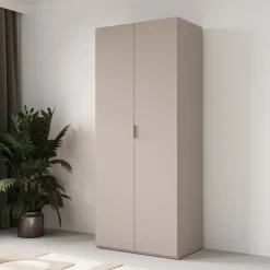 Armadio 90x215h cm 2 ante battenti cashmere Niman