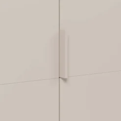 Armadio 90x215h cm 2 ante battenti cashmere Niman