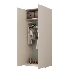 Armadio 90x215h cm 2 ante battenti cashmere Niman