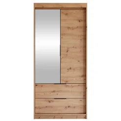 Armadio 60x213h cm 2 ante 2 cassetti rovere Stiky