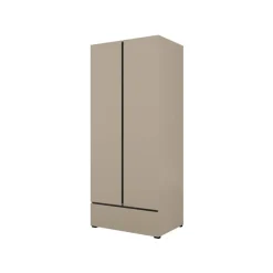 Armadio 89x210h cm 2 ante con cassetto totora Lolla
