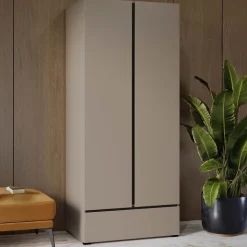 Armadio 89x210h cm 2 ante con cassetto totora Lolla