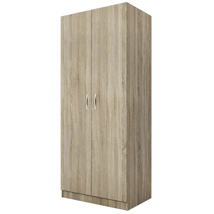 Armadio 80x191h cm 2 ante design rovere sonoma Leopardi