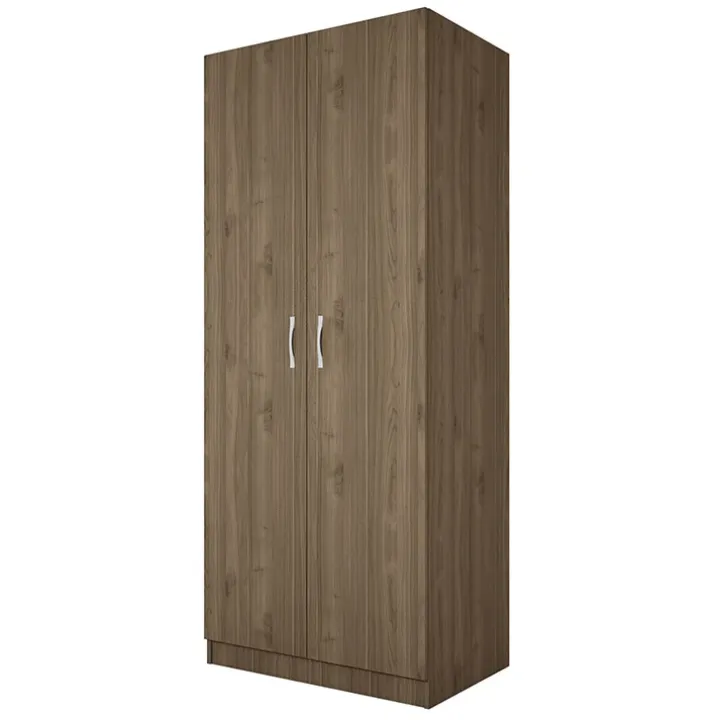 Armadio 80x191h cm 2 ante moderno noce Ilario