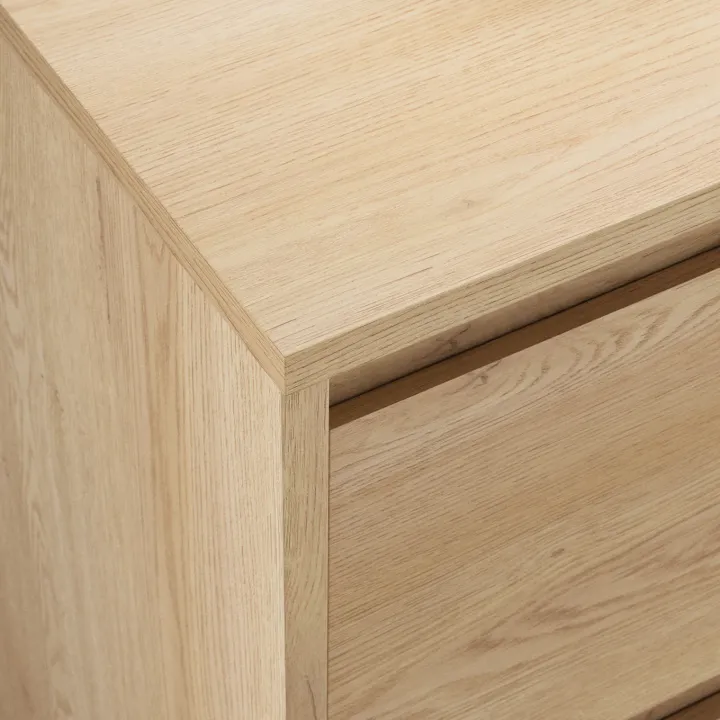 Armadio 91x198h cm 4 ante moderno rovere Funny