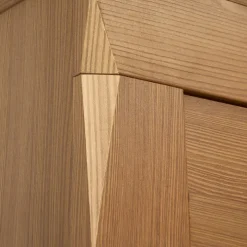Armadio 102x202h cm 2 ante rovere scuro Lucca