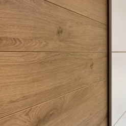 Armadio 270x210h cm 2 ante scorrevoli bianco opaco rovere Nexus Gihome®