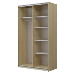 Armadio 120x210h cm 2 ante scorrevoli rovere Procida