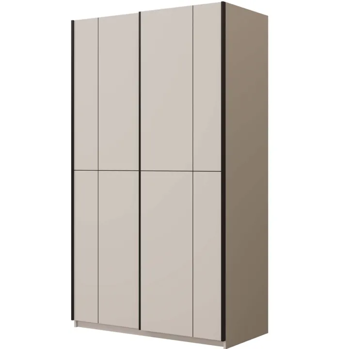 Armadio 120x210h cm 2 ante scorrevoli beige cashmere Procida