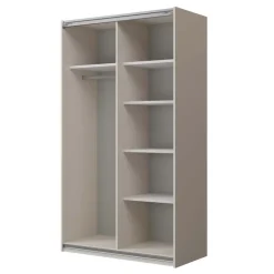 Armadio 120x210h cm 2 ante scorrevoli beige cashmere Procida