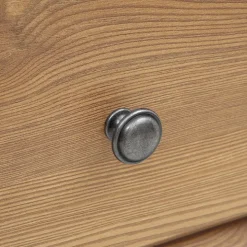 Armadio 144x202h cm 3 ante specchio rovere scuro Lucca