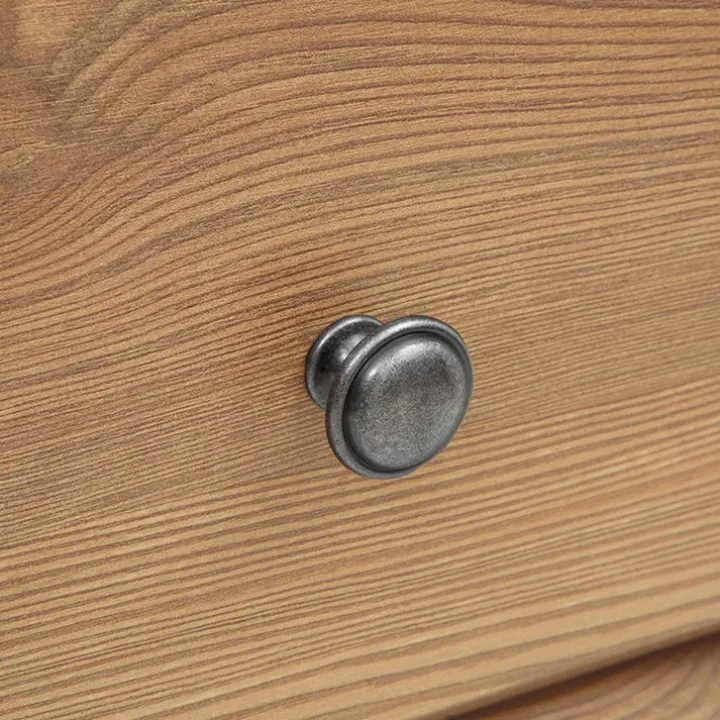 Armadio 144x202h cm 3 ante specchio rovere scuro Lucca