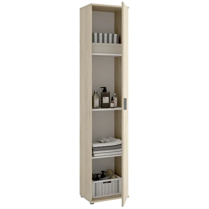 Armadio 39x190h cm con anta multiuso singola legno Ander