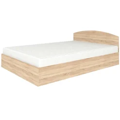 Camera completa con letto contenitore alla francese rovere Tropea