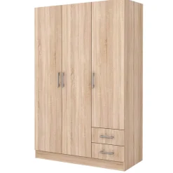 Camera completa con letto contenitore alla francese rovere Tropea