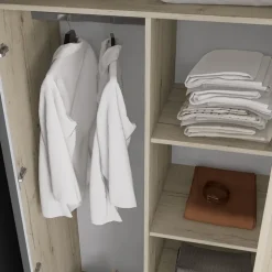 Camera da letto matrimoniale completa rovere antracite opaco Urbino