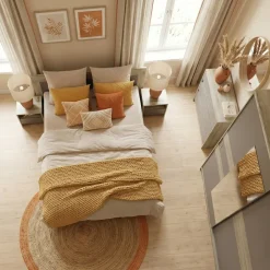Camera da letto moderna completa matrimoniale rovere grigio Altea