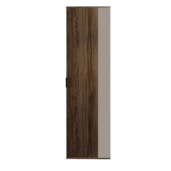 Colonna armadio 55x191h cm multiuso 1 anta tortora noce Raymonda