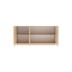 Credenza 180x76h cm 3 ante moderna rovere Alba