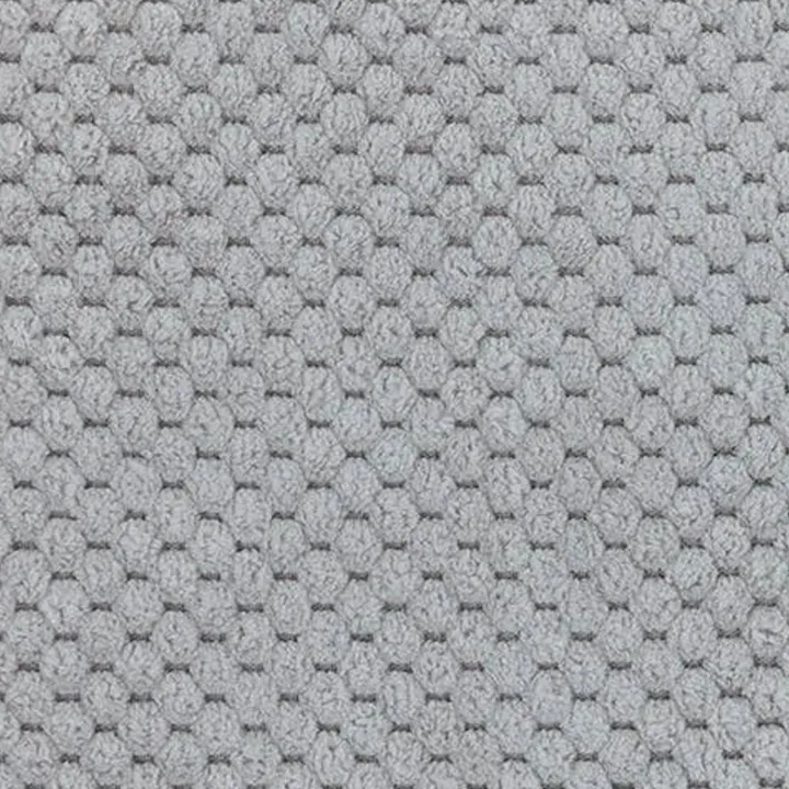 Divano letto angolare destro 3 posti 276x158cm tessuto grigio Angle