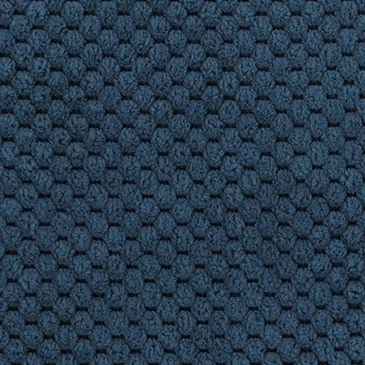 Divano letto angolare destro 3 posti 276x158cm tessuto blu Angle