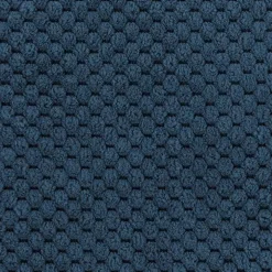 Divano letto angolare 3 posti 244x165cm tessuto blu Lollypop