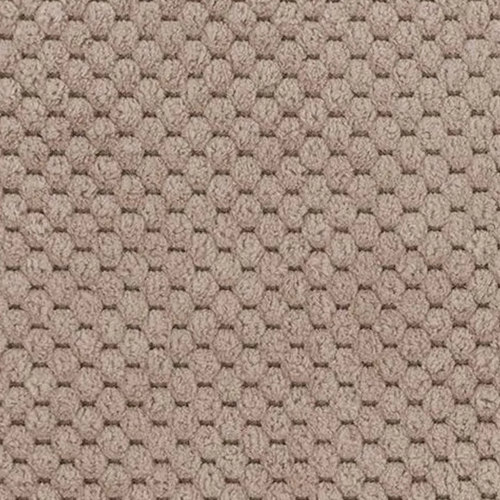 Divano letto angolare 3 posti 244x165cm tessuto rosa Lollypop