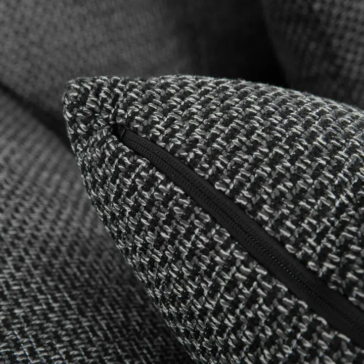 Divano letto angolare sinistra 5 posti 350x205cm grigio scuro Agliana