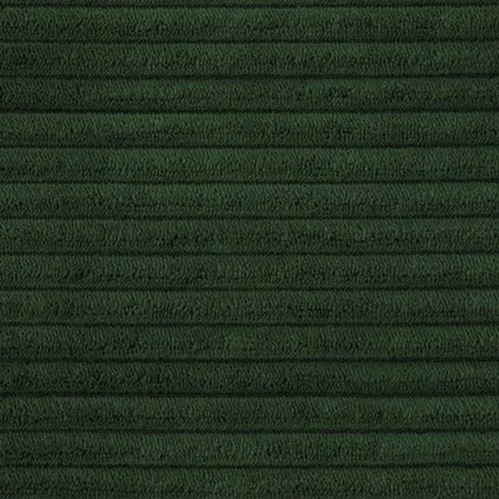 Divano letto matrimoniale 3 posti 245x90cm velluto a coste verde Ploffy
