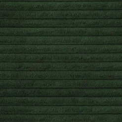 Divano letto matrimoniale 3 posti 248x90cm velluto a coste verde Slurp