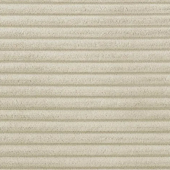 Divano letto matrimoniale 3 posti 248x90cm velluto a coste beige Slurp
