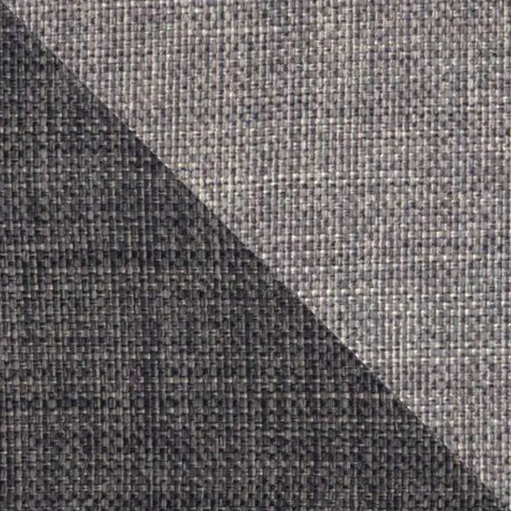 Divano letto matrimoniale reversibile 3 posti 265cm grigio chiaro e scuro Bette