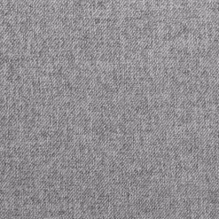Divano letto 2 posti 133cm imbottito in tessuto grigio Isidore