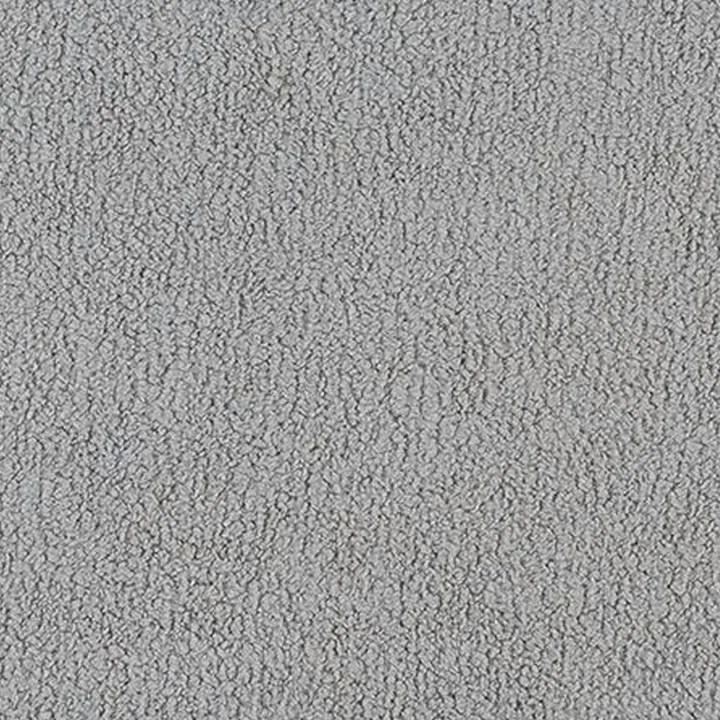 Divano letto 3 posti 248x90cm con contenitore in tessuto velo grigio chiaro Floty
