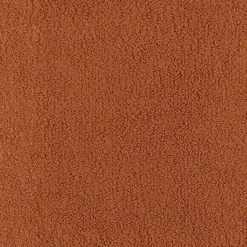 Divano letto 3 posti 248x90cm con contenitore in tessuto velo rosso mattone Floty