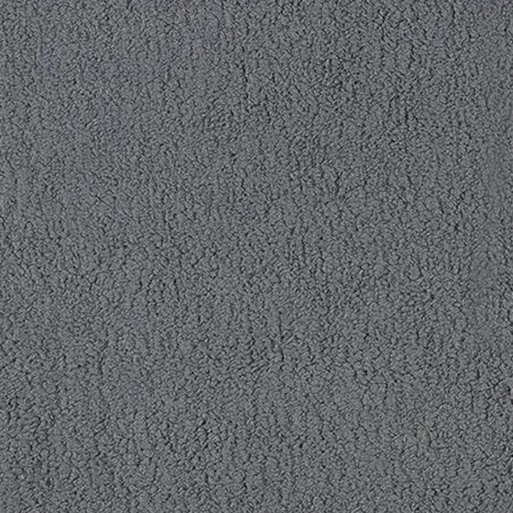 Divano letto 3 posti 248x90cm con contenitore in tessuto velo grigio scuro Floty