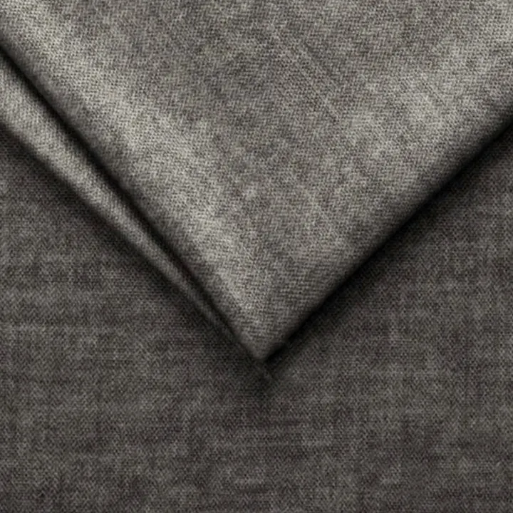Divano letto regolabile angolare sinistra 5 posti 280x214cm tessuto grigio Snuggity