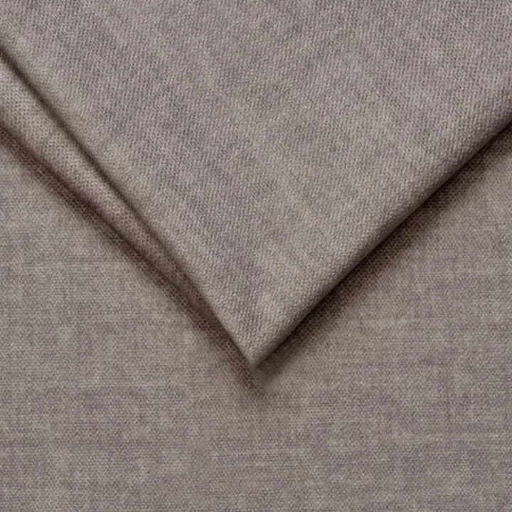 Divano letto regolabile angolare sinistro 5 posti 353x214cm tessuto tortora scuro Calmora