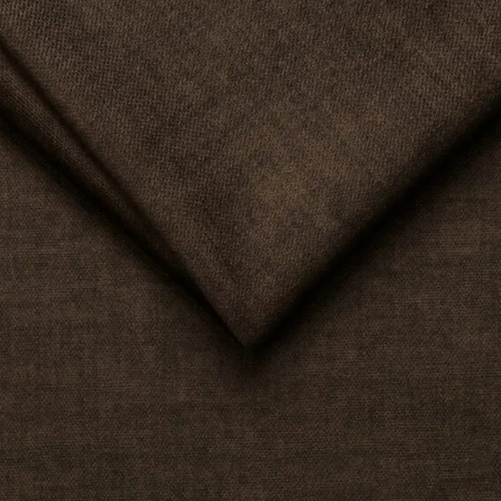 Divano letto regolabile angolare sinistra 4 posti 288x182cm tessuto marrone Loungey