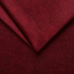 Divano letto regolabile angolare sinistra 4 posti 288x182cm tessuto rosso bordeaux Loungey