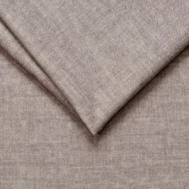 Divano letto regolabile angolare destra 5 posti 280x214cm tessuto tortora Snuggity