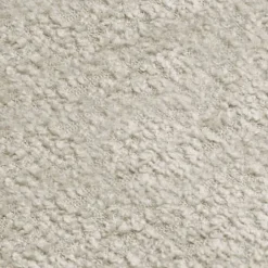 Letto alla francese 140x200cm con rete contenitore imbottito tessuto bouclé beige Aluna
