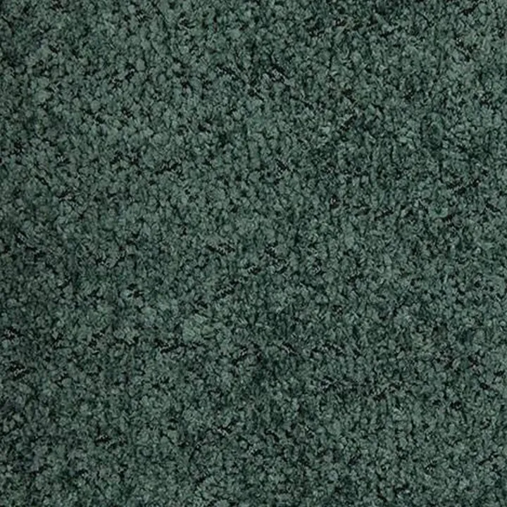 Letto alla francese 140x200cm con rete contenitore imbottito tessuto bouclé verde Aluna