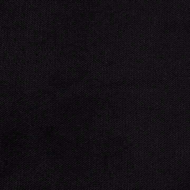Letto alla francese 140x200cm con rete contenitore imbottito nero Aluna