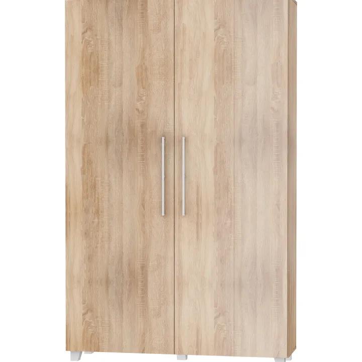 Letto a scomparsa verticale 120x200cm piazza e mezza rovere sonoma Calvin Gihome®
